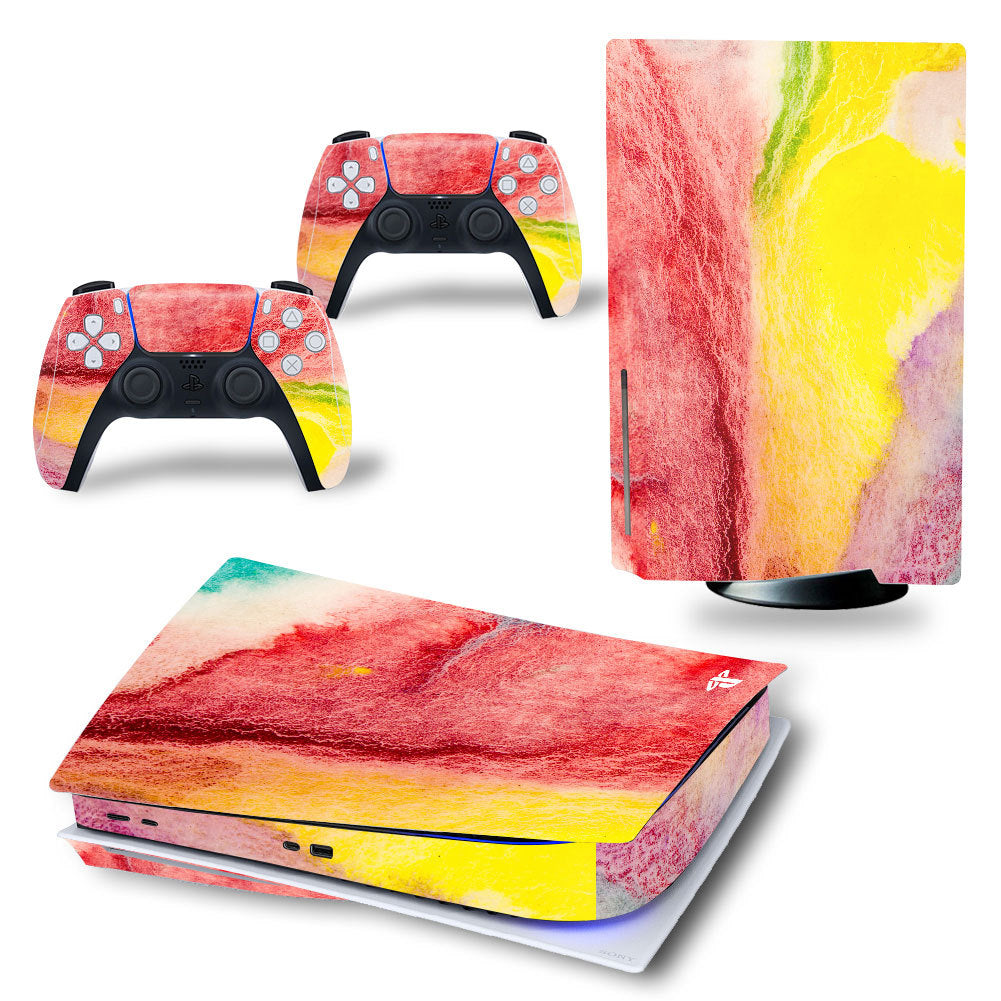 PS5 Skin Disc Edition Console and Controller, PS5 Stickers Vinyl Decals for Playstation 5