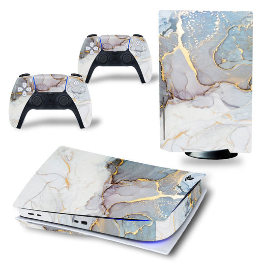 PS5 Skin Disc Edition Console and Controller, PS5 Stickers Vinyl Decals for Playstation 5