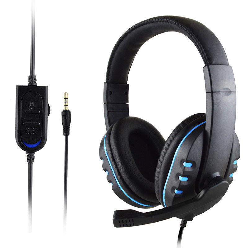 Gaming Headset with Microphone, Gaming Headphones for PS4 PS5 Xbox One PC, PlayStation Headset with Noise Reduction Mic, LED Light 7.1 Surround Sound Over-Ear and Wired 3.5mm Jack