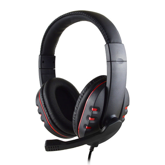 Gaming Headset with Microphone, Gaming Headphones for PS4 PS5 Xbox One PC, PlayStation Headset with Noise Reduction Mic, LED Light 7.1 Surround Sound Over-Ear and Wired 3.5mm Jack